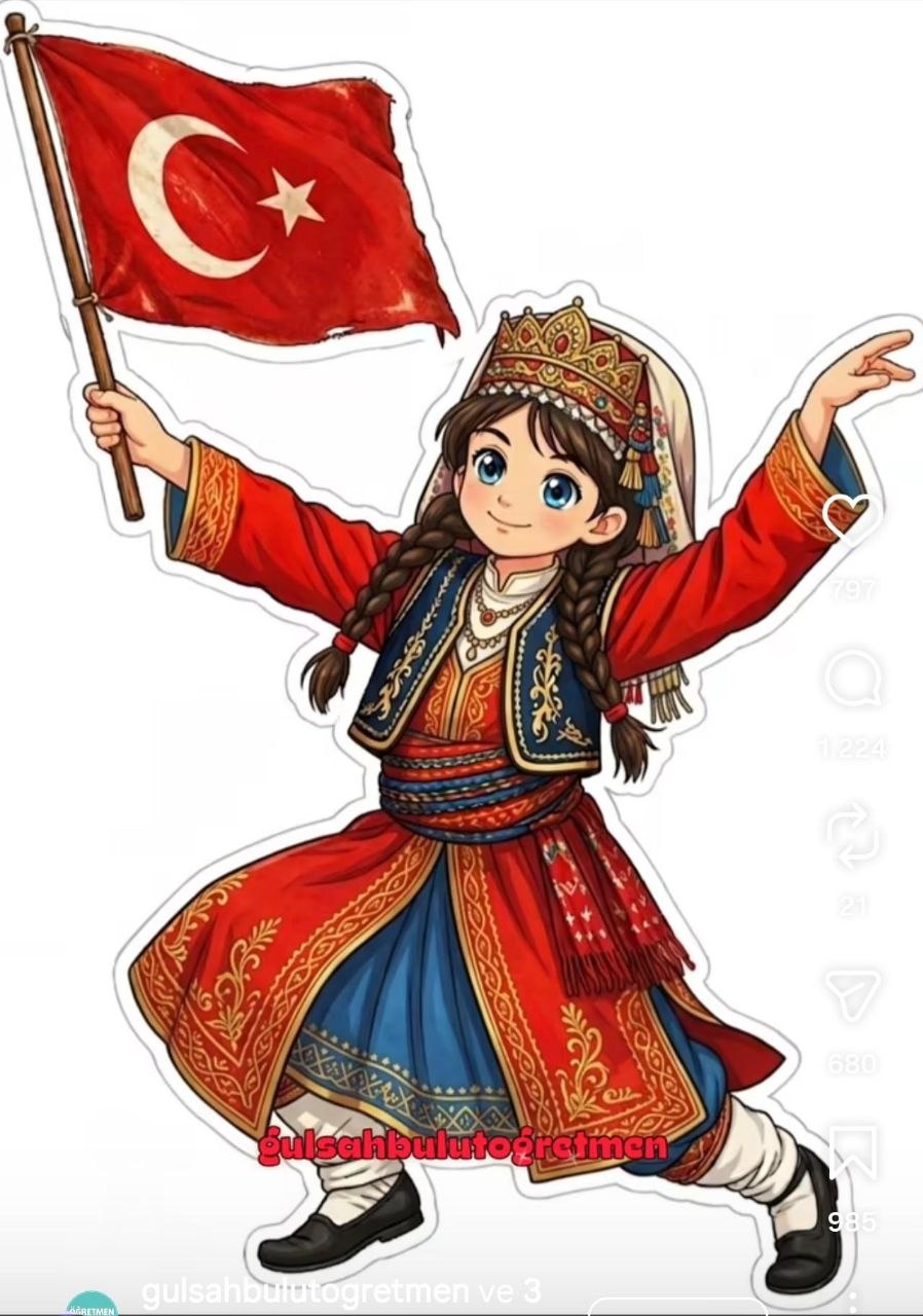 Zeybek Oynayan Kız 9 Sayfa