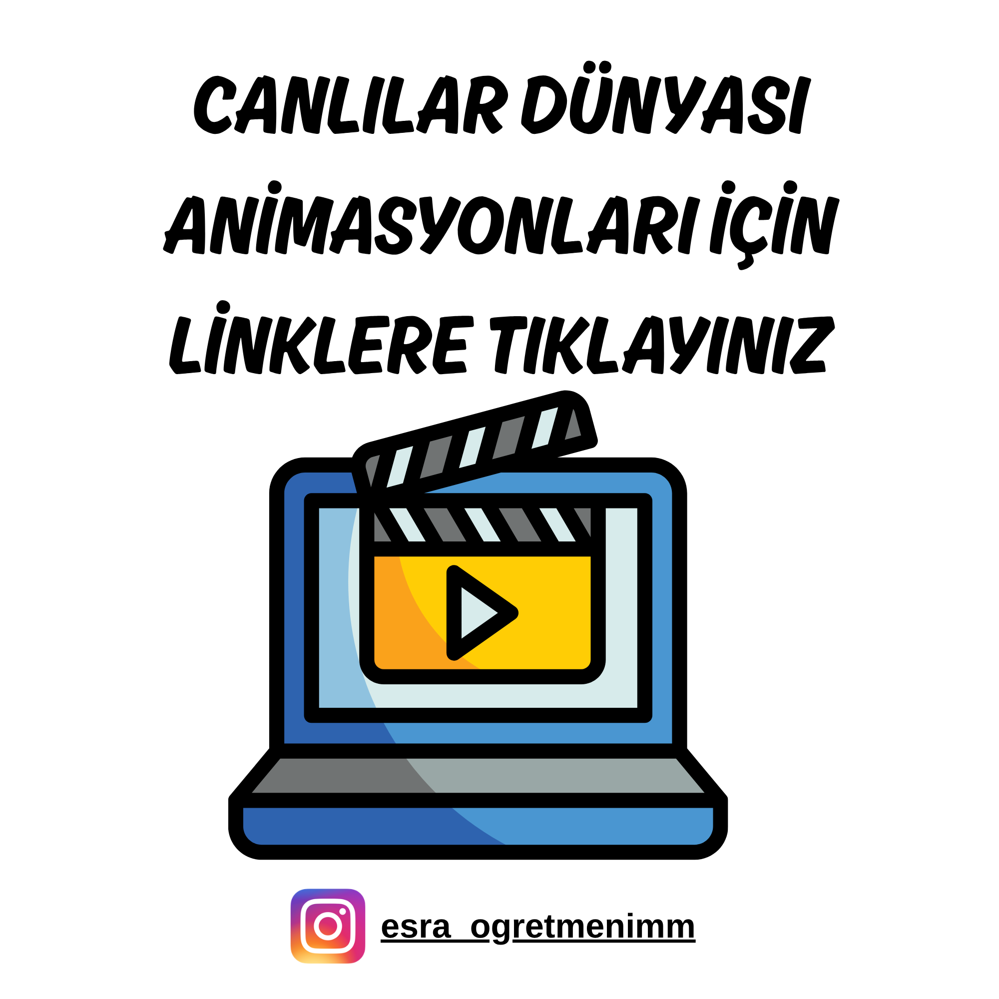 Canlılar Dünyasına Yolculuk Animasyonları İçin TIKLAYINIZ