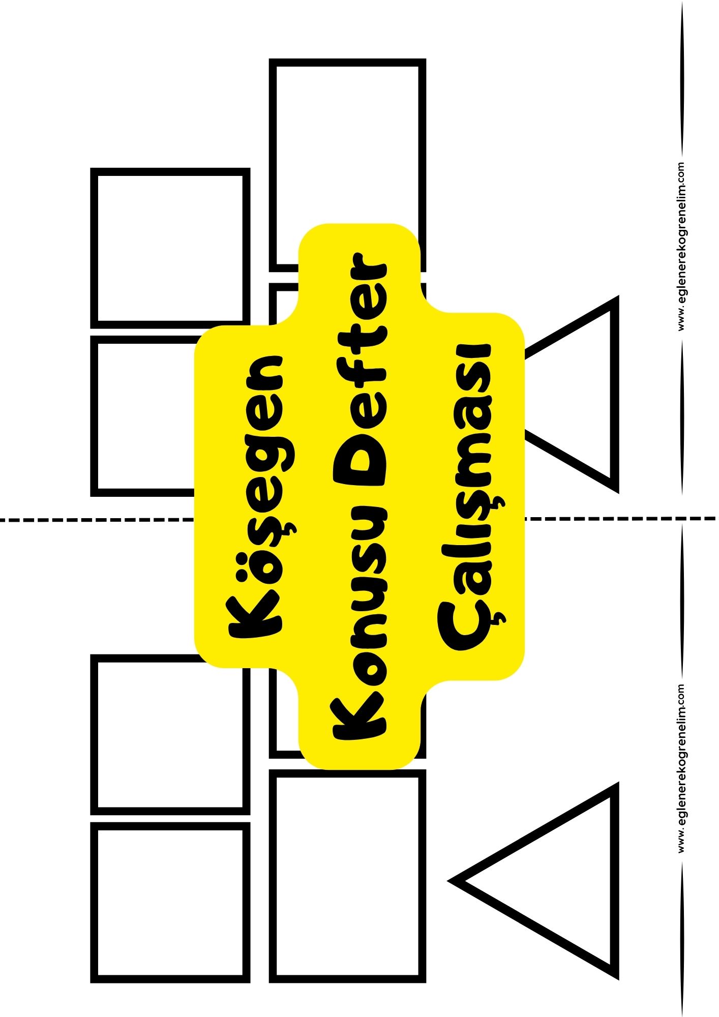 Köşegen Konusu Defter Çalışması