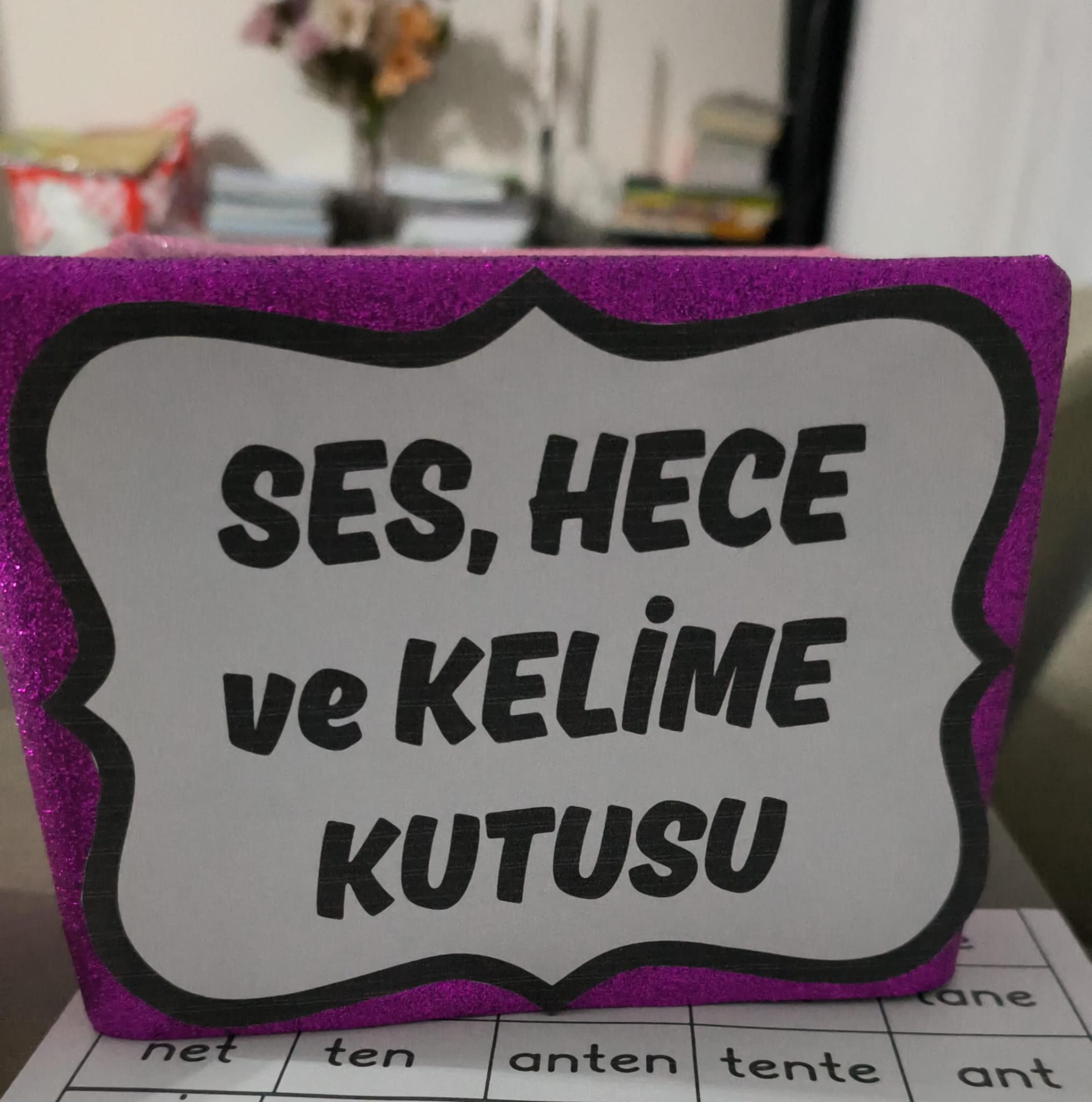 Kelime Kutusu İçin Sınıf İsimleri